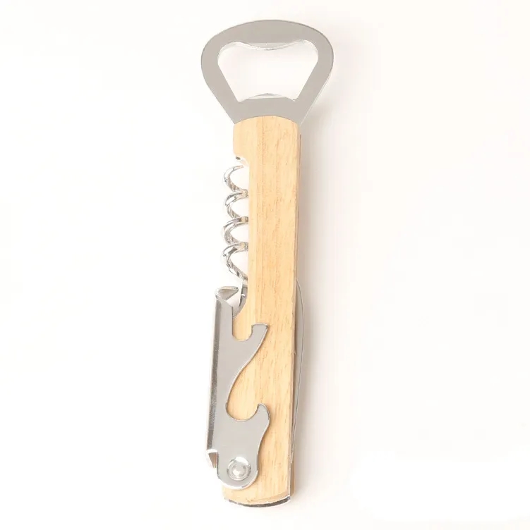 Wooden Bottle Opener & Wine Corkscrew 5