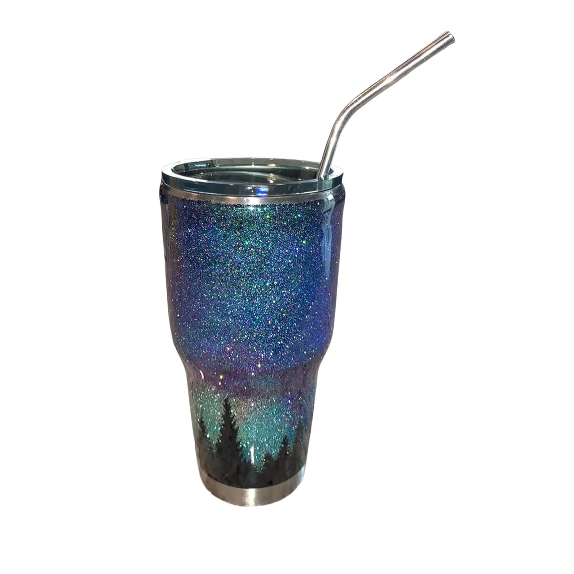 3 In 1 Reusable Stainless Steel Straw Set 16
