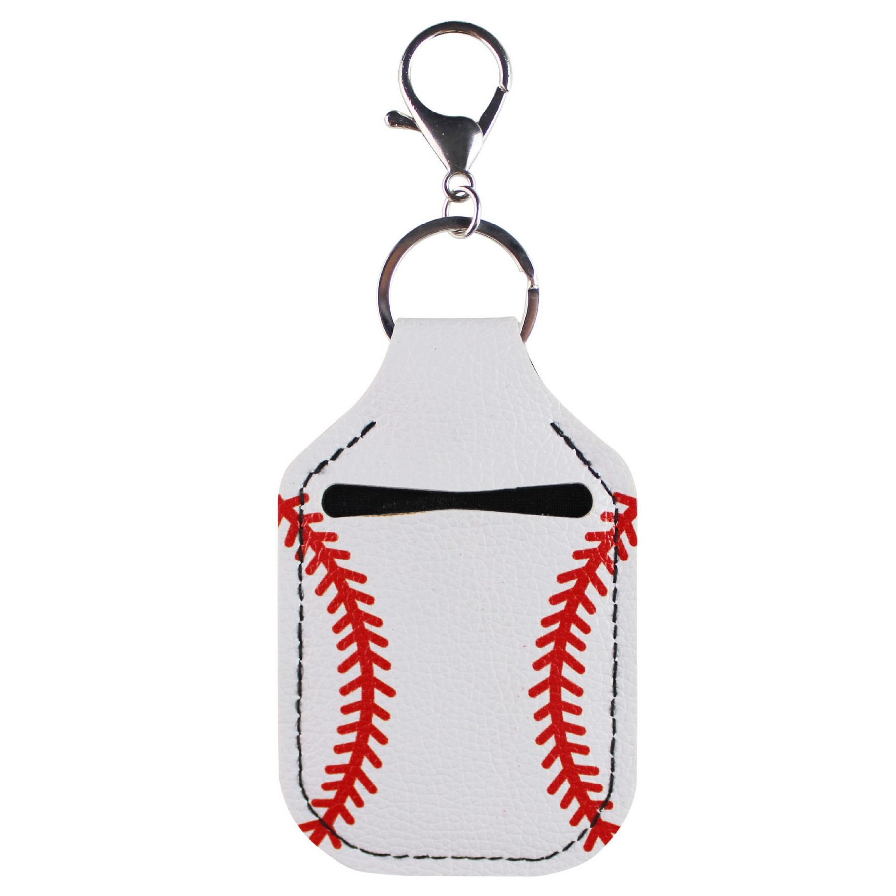 Baseball Basketball Key Chain Hand Sanitizer Holder 1