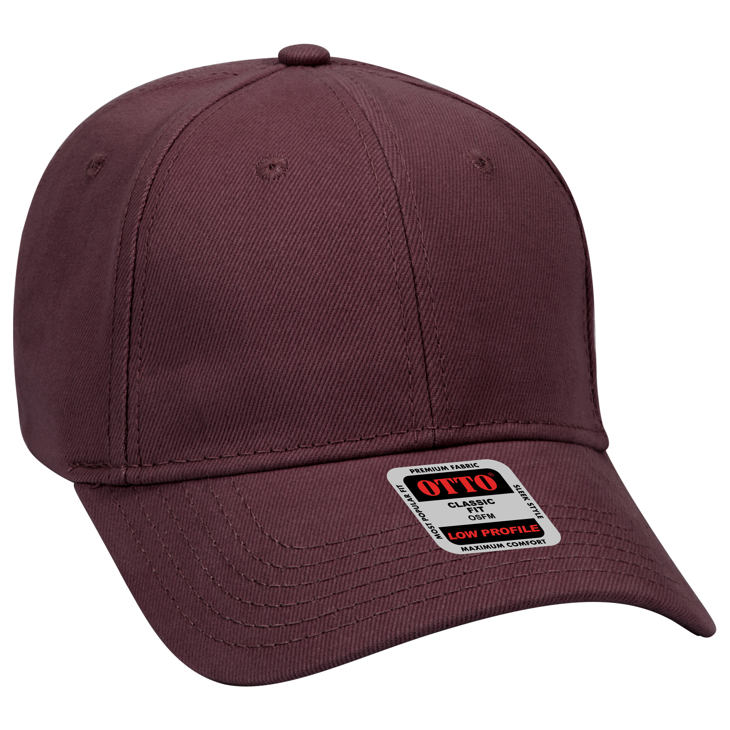 OTTO CAP® 6 Panel Low Profile Baseball Cap 40