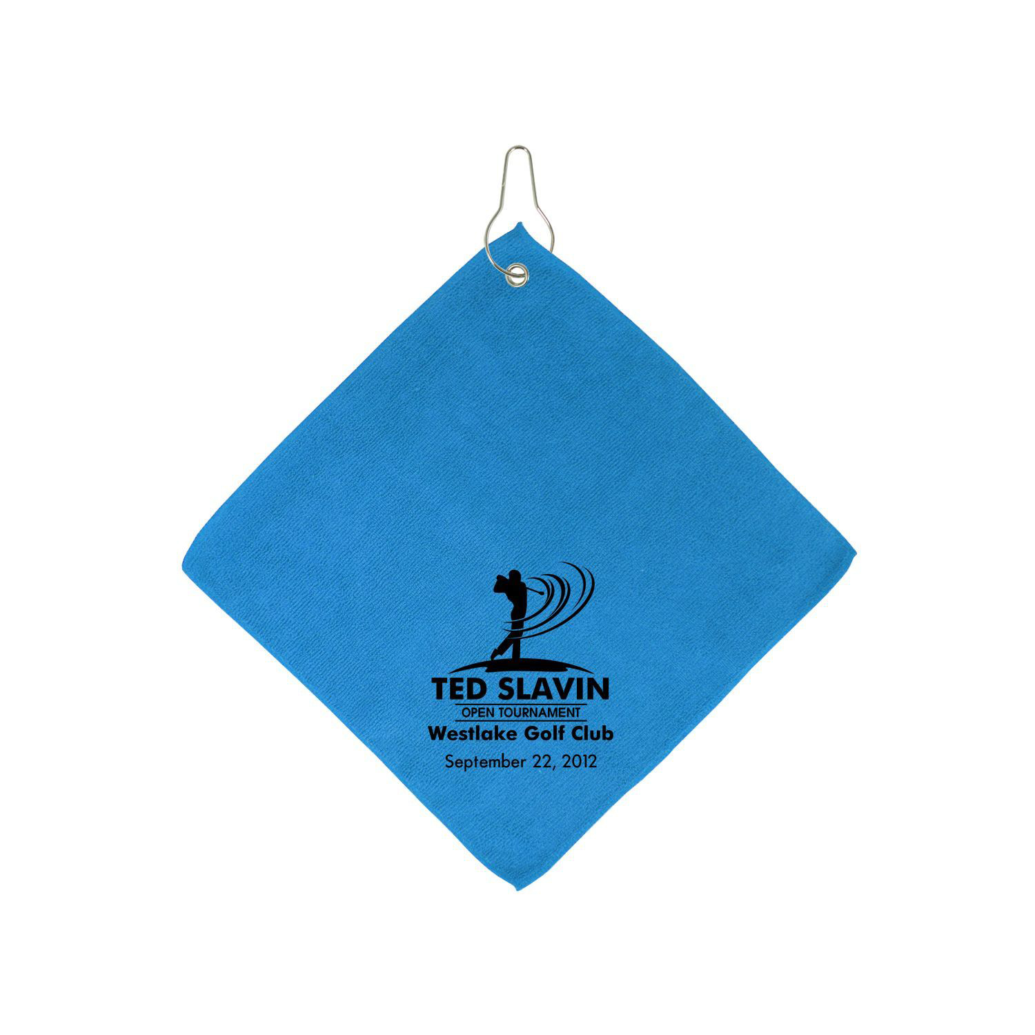 Microfiber Golf Towel W/Hook 4