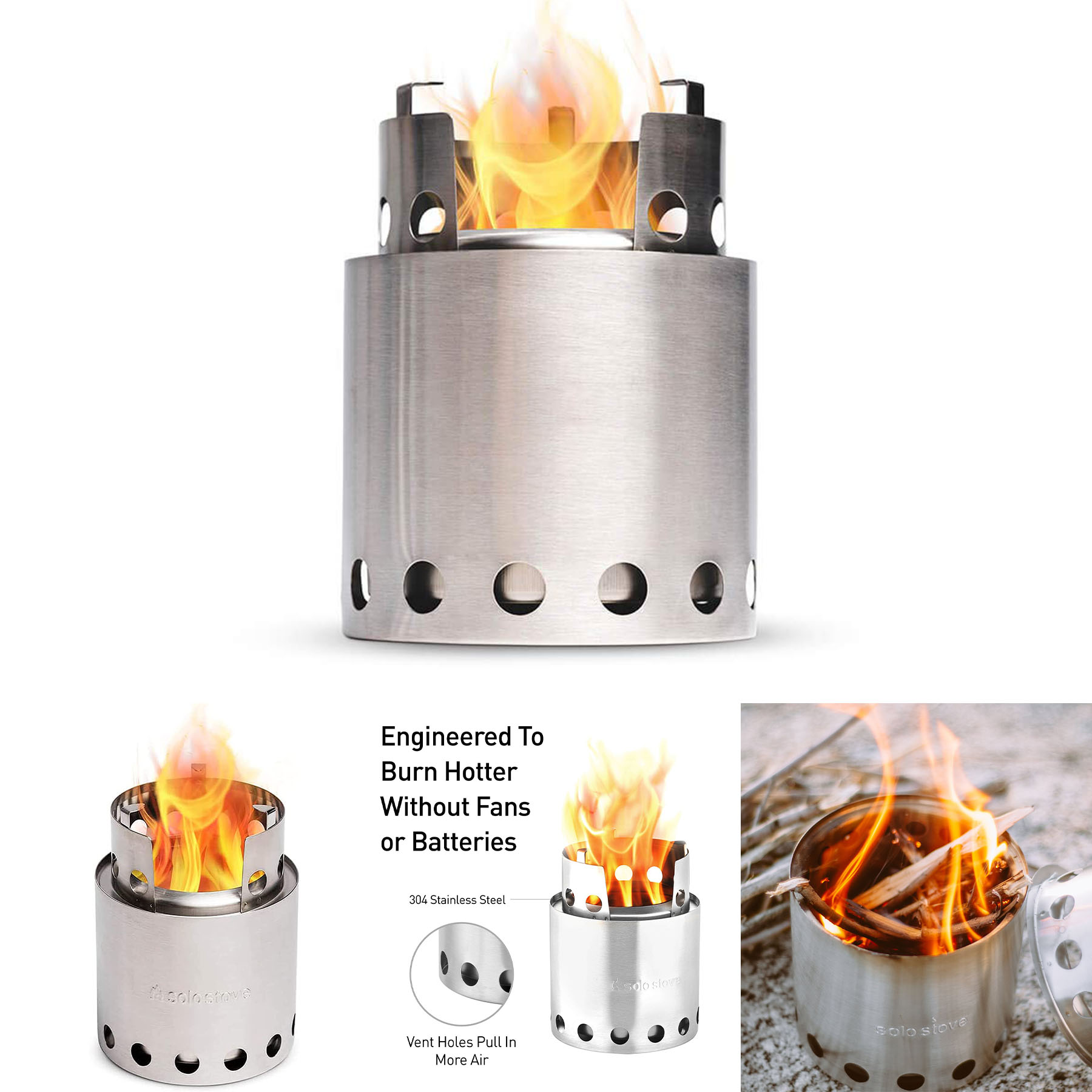 Lite Portable Camping Hiking Survival Backpacking Stove 2