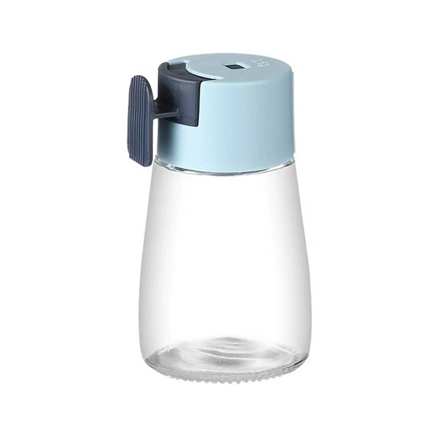 6oz Press-Type Glass Salt Shaker Precise Seasoning Dispenser 13