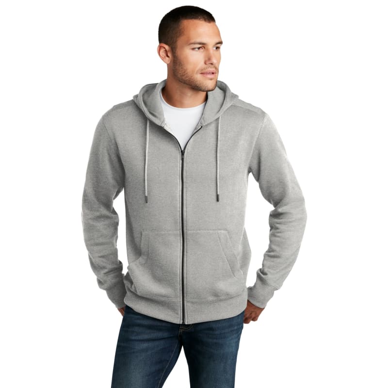District Perfect Weight Fleece Full-Zip Hoodie 30