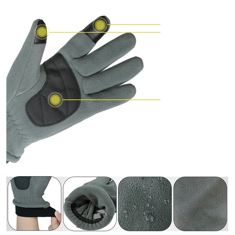 Touch Screen Non-Slip Windproof Cycling Gloves To Protect Against Cold 4