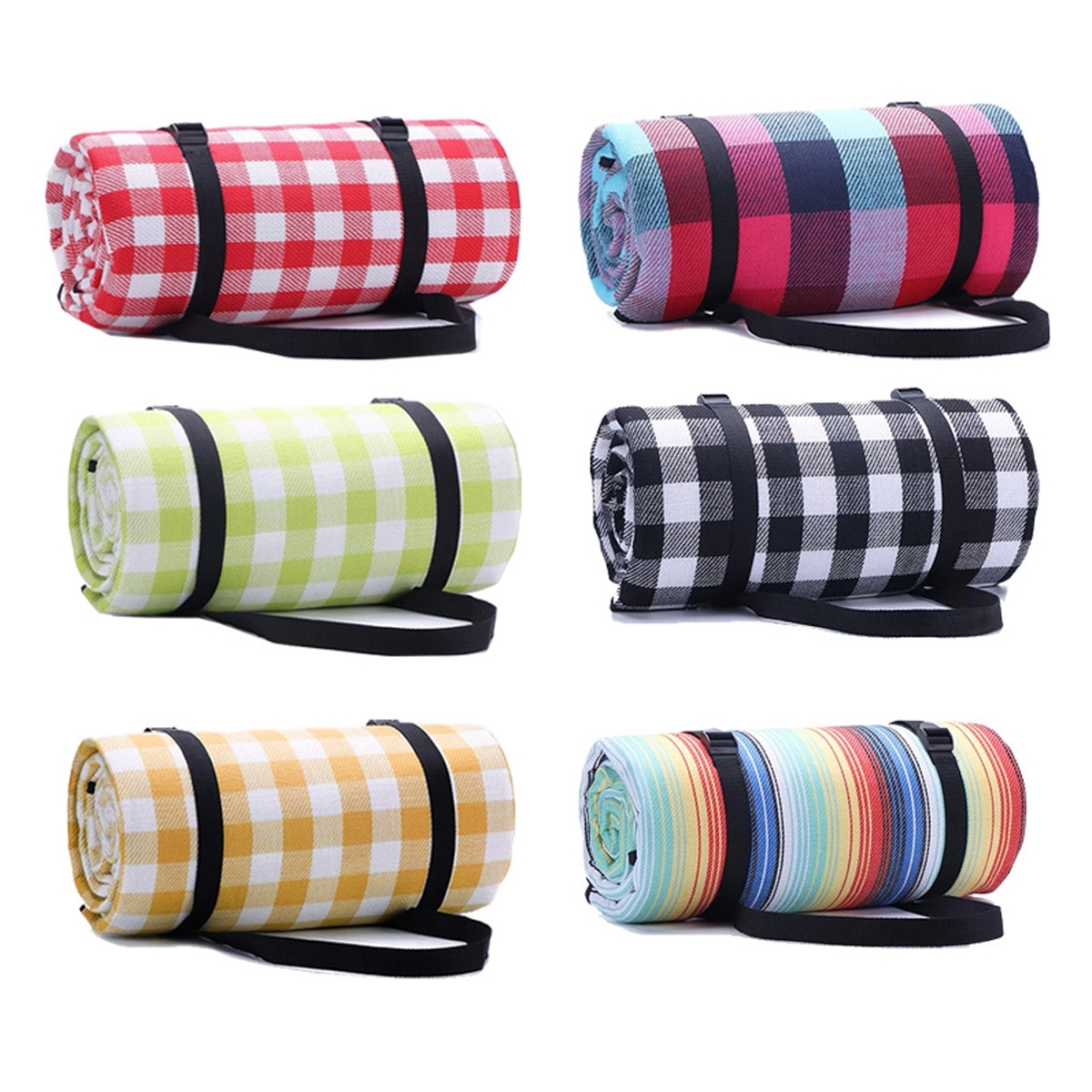 Dual Layers Waterproof Picnic & Beach Blanket 3