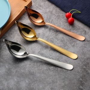 Saucier Stainless Steel Spout Drizzle Spoon 14