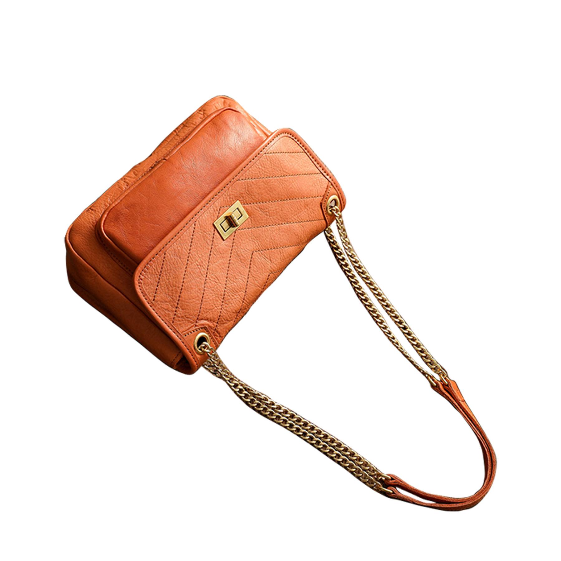 Leather Women Tote Bag, custom tote bag with logo imprint 6