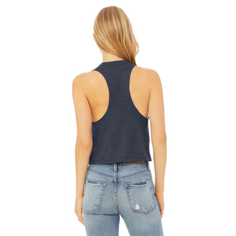 Bella + Canvas Ladies' Racerback Cropped Tank 35