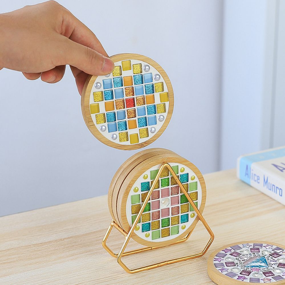 DIY Mosaic Coaster Material Kit 3