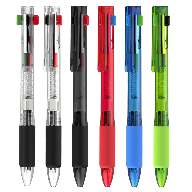 Custom ABS Materials 4-Color Ballpoint Pen 3