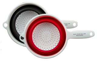 Quick Work Silicone Strainer 3