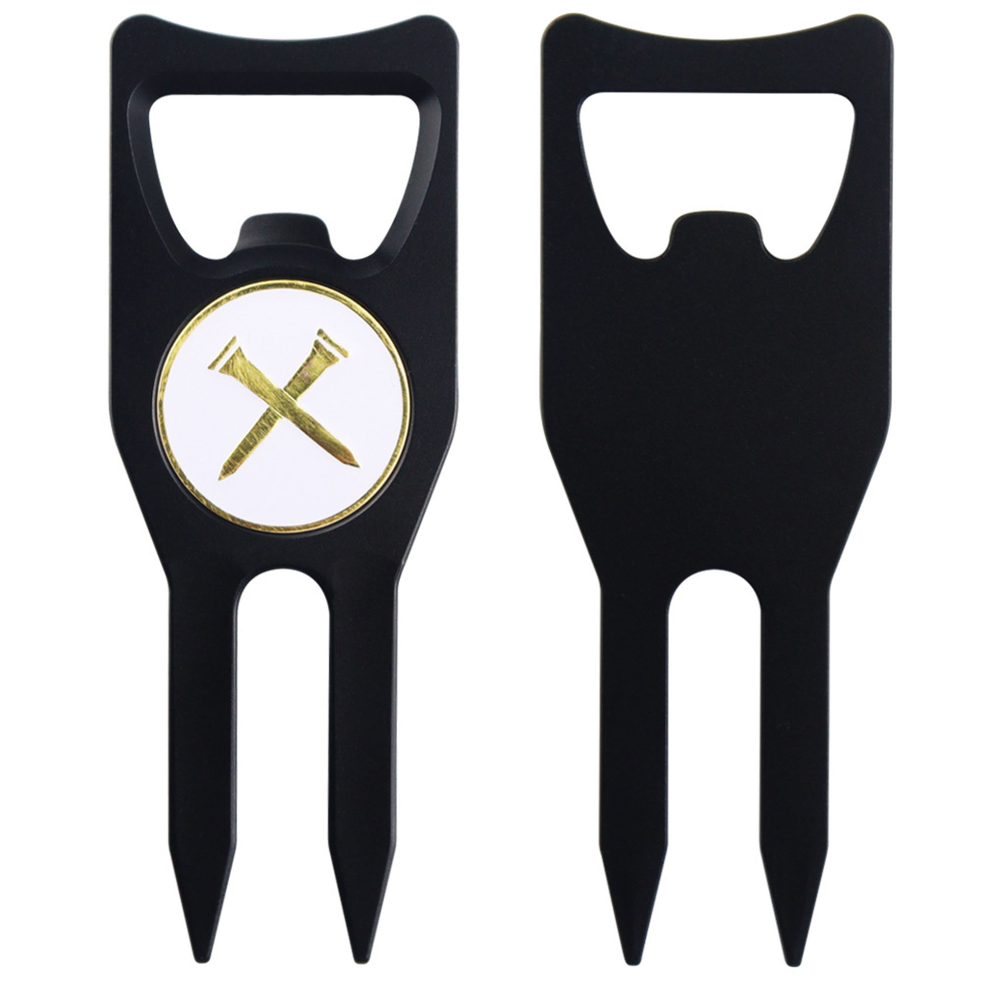 Aluminium Alloy Golf Divot Tool with Bottle Opener 3