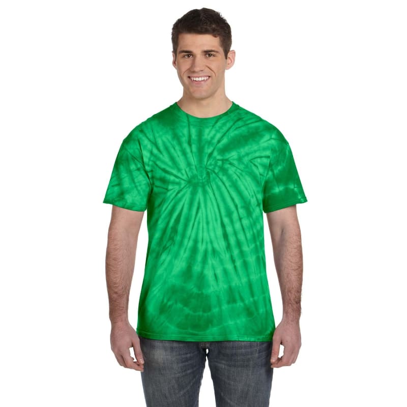 Tie-Dye Adult 5.4 Oz. 100% Cotton Spider T-Shirt 22