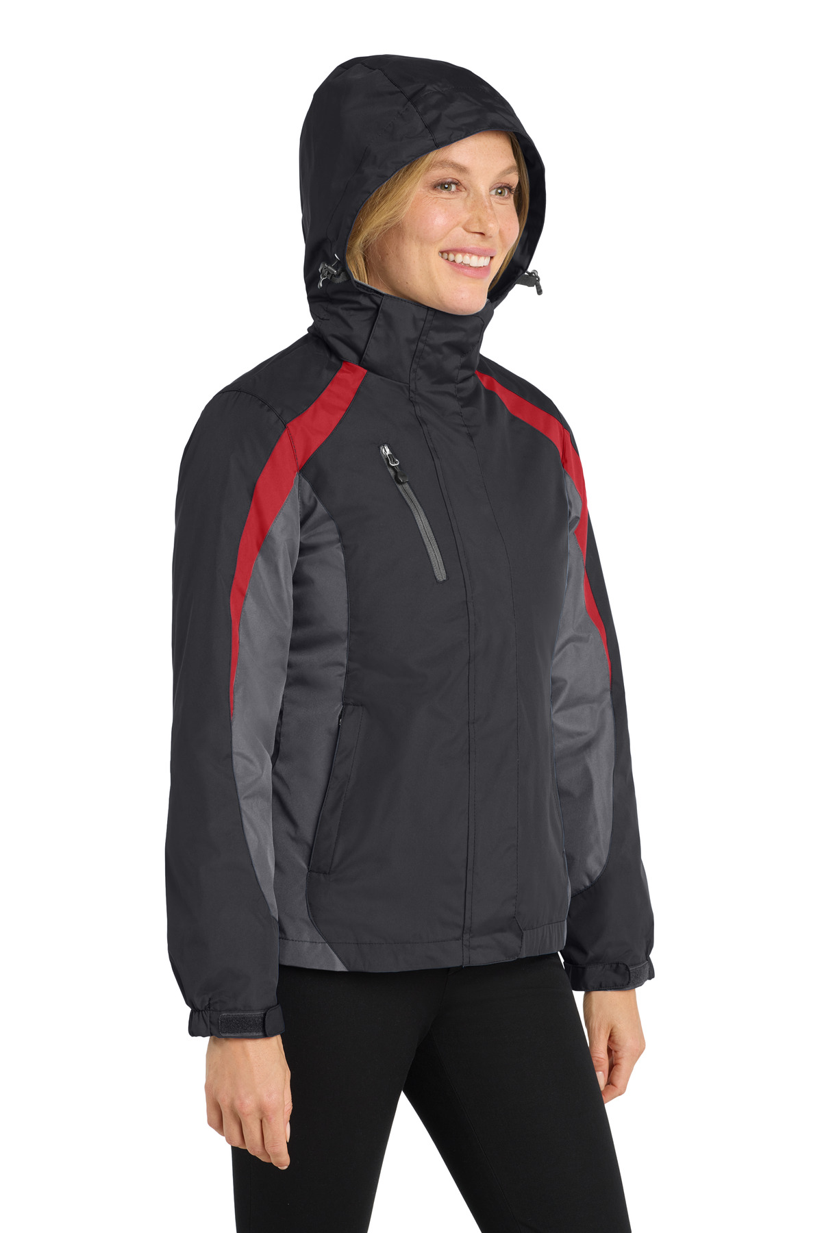 Port Authority Women's Colorblock 3-in-1 Jacket. L321 25