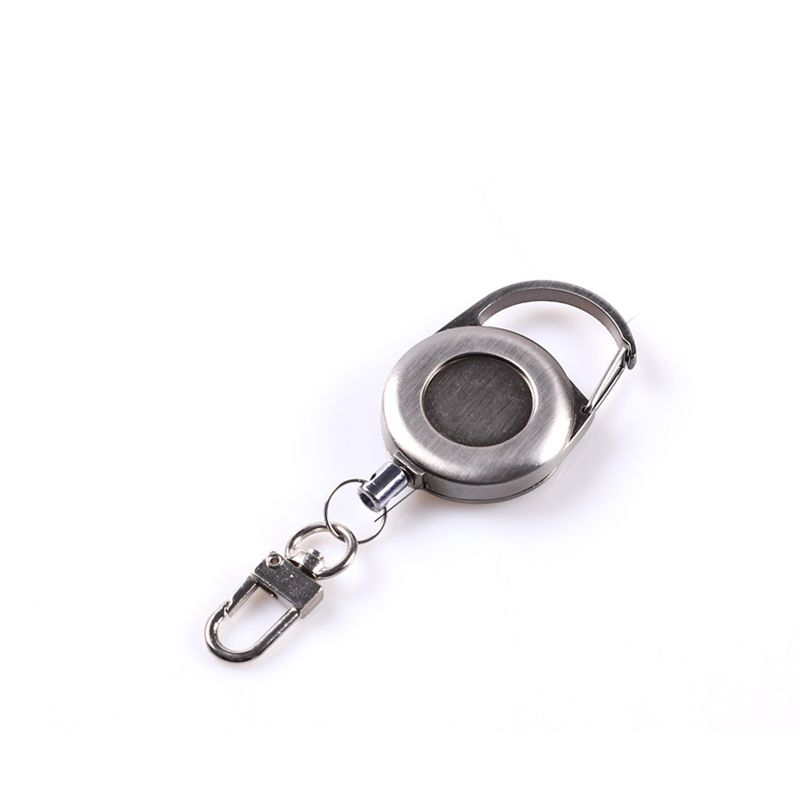 Vintage Design Badge Reel with Key Chain 3