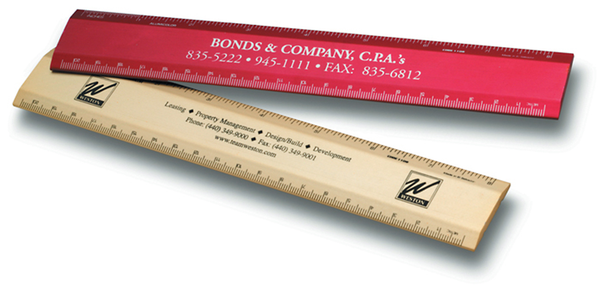 8" Desk Ruler 16