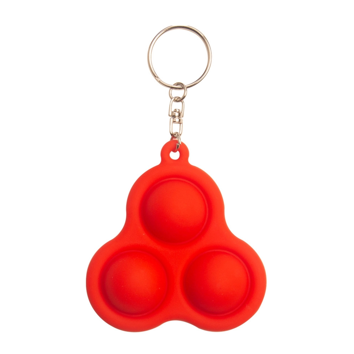 Stress Relief Bubbles Fidget Toys Silicone Keychain 6