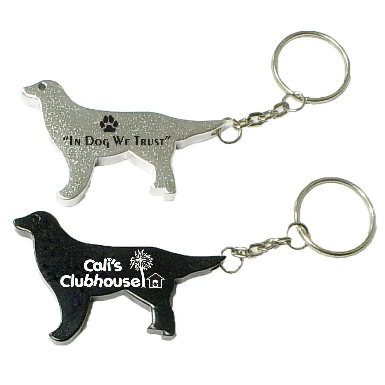 Dog Shape Bottle Opener w/Key Chain 6