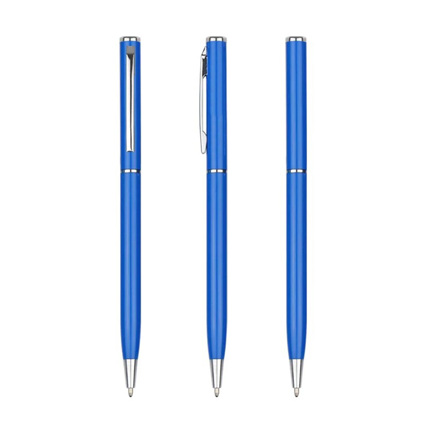 Metallic Twist Action Ballpoint Pen 9