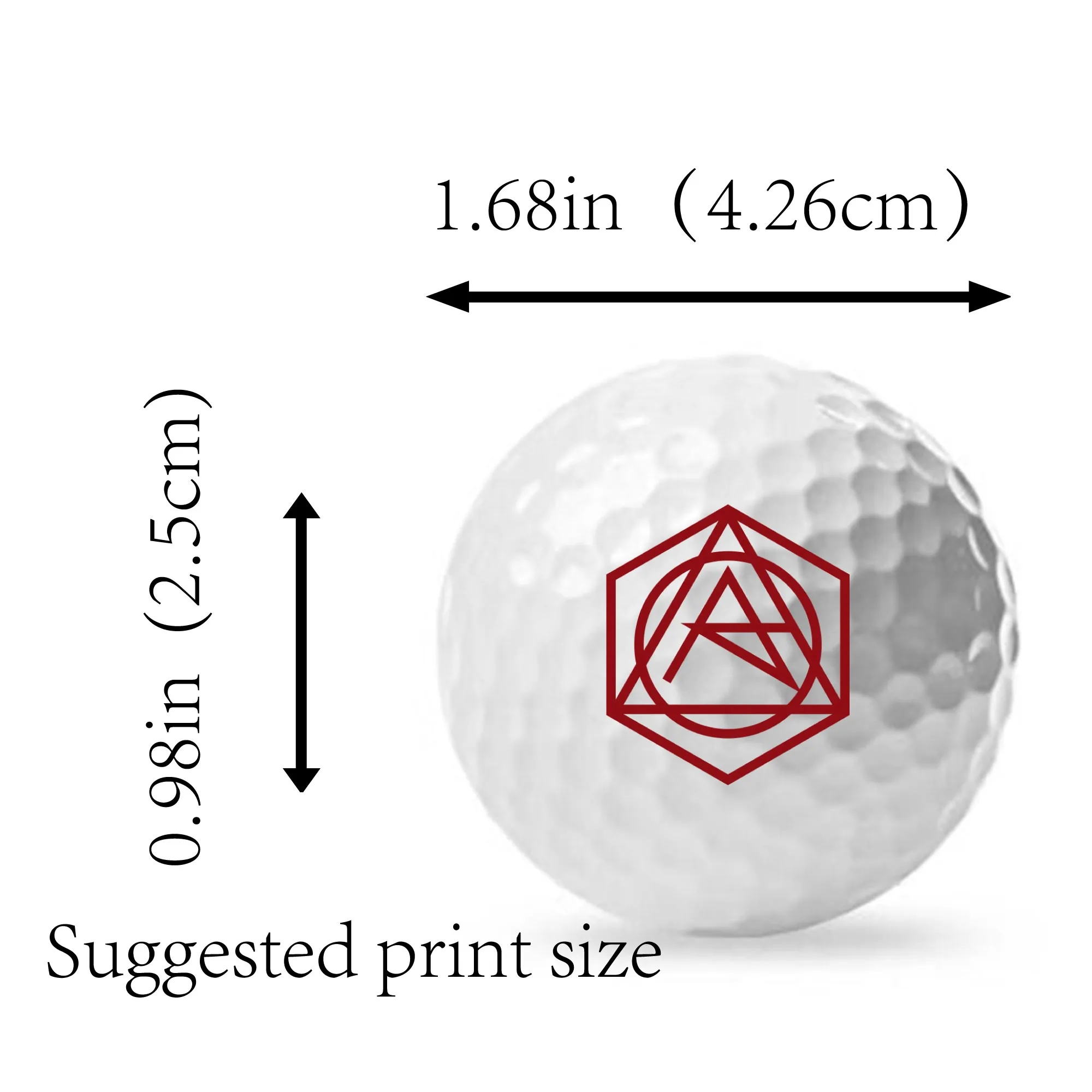 Three Ply Resin Rubber Competitive Golf Ball 2