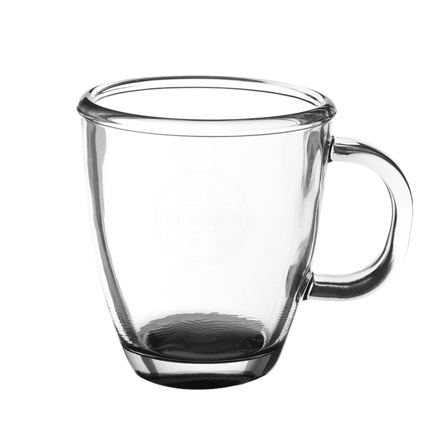 Roward Glass Coffee Mugs - 11.75 OZ. 6
