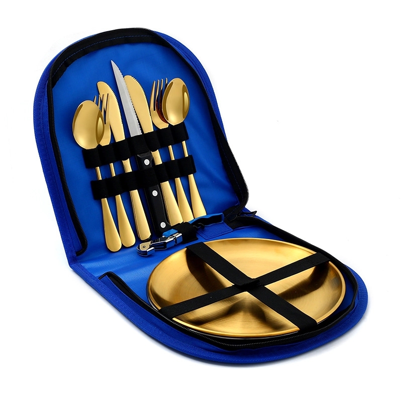 Stainless Steel Camping Utensil Set 14