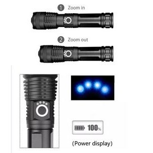 LED USB Rechargeable Torch Light For Camping 2