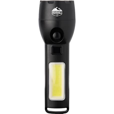 Solar Powered Rechargeable COB Flashlight 4