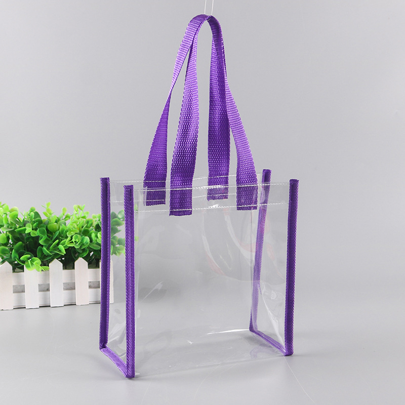 Reusable PVC Clear Tote Bag 16
