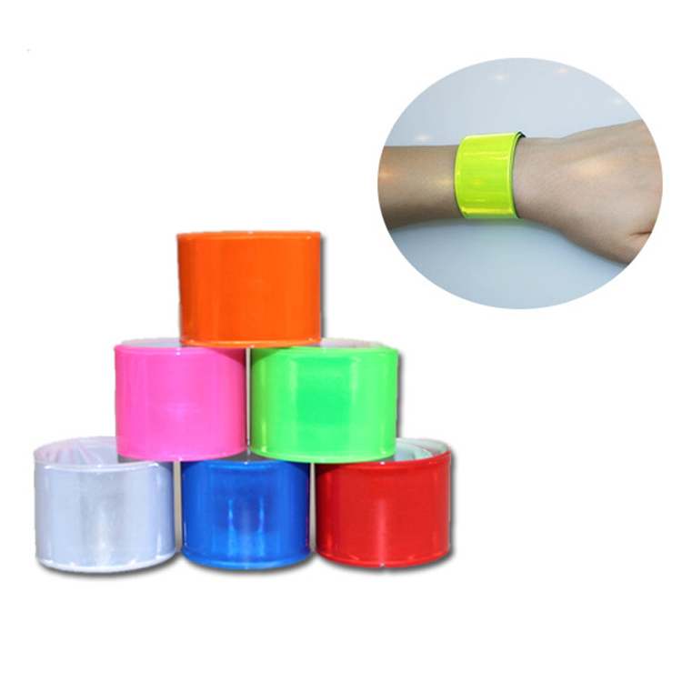 PVC Reflective Slap Bracelet 2