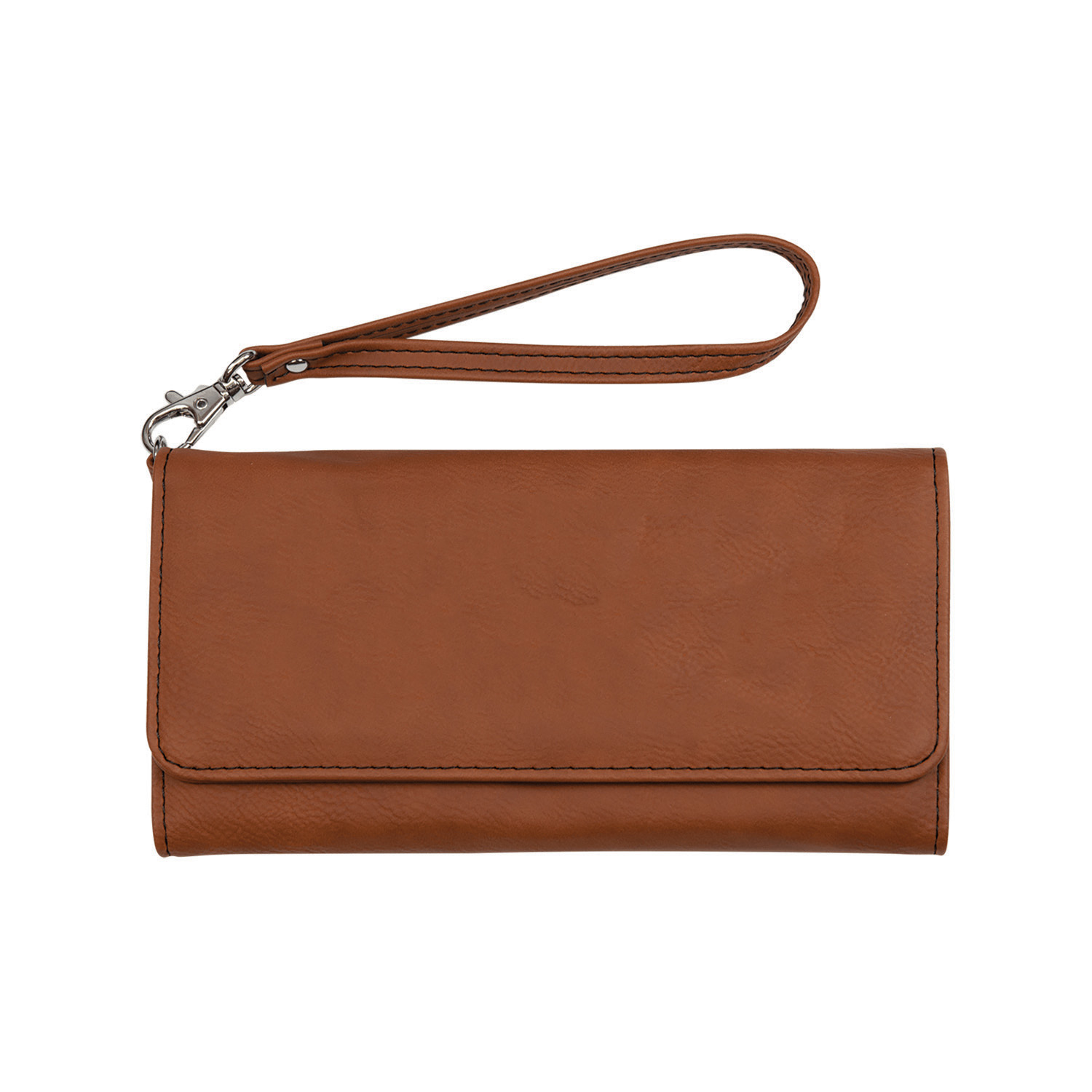 Rawhide Leatherette Wallet with Strap 4