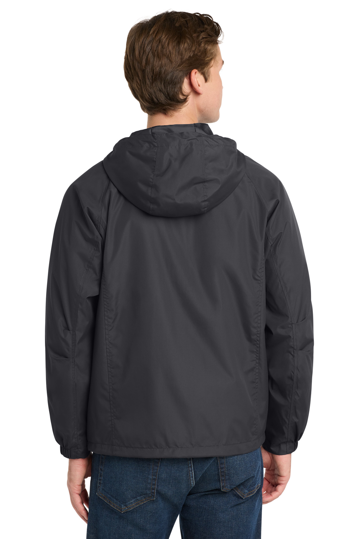 Sport-Tek Hooded Raglan Jacket. JST73 17
