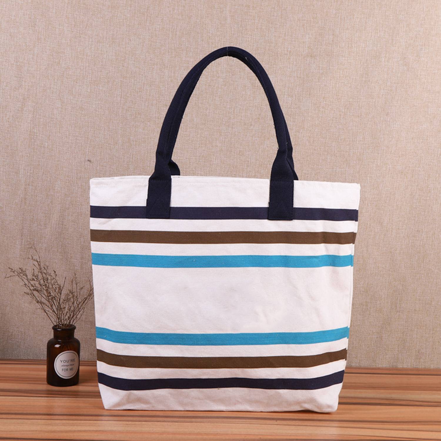Canvas Bag, custom tote bag with logo imprint 1