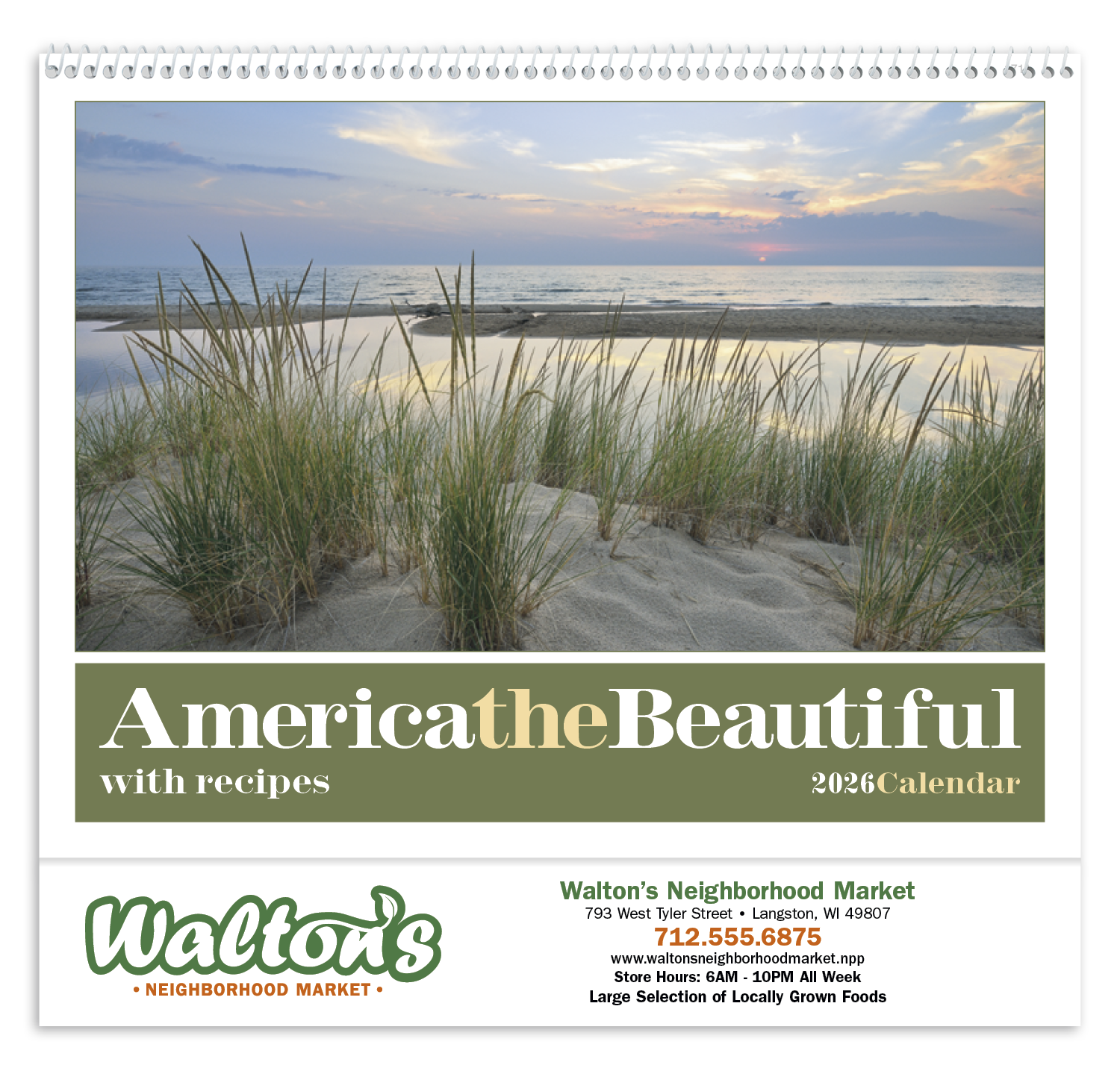 Triumph® Calendars America the Beautiful with Recipes Calendar 17