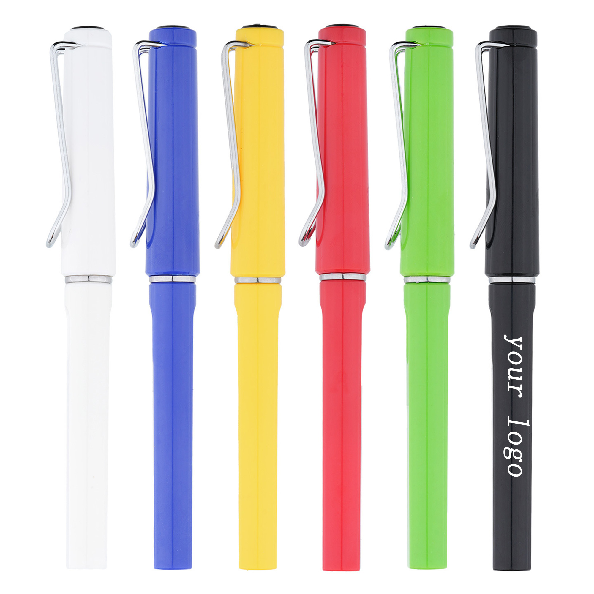 Customized Black Ink Ballpoint Pen For Advertising 1