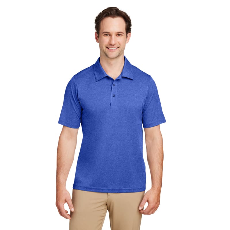 Team 365 Men's Zone Sonic Heather Performance Polo 15