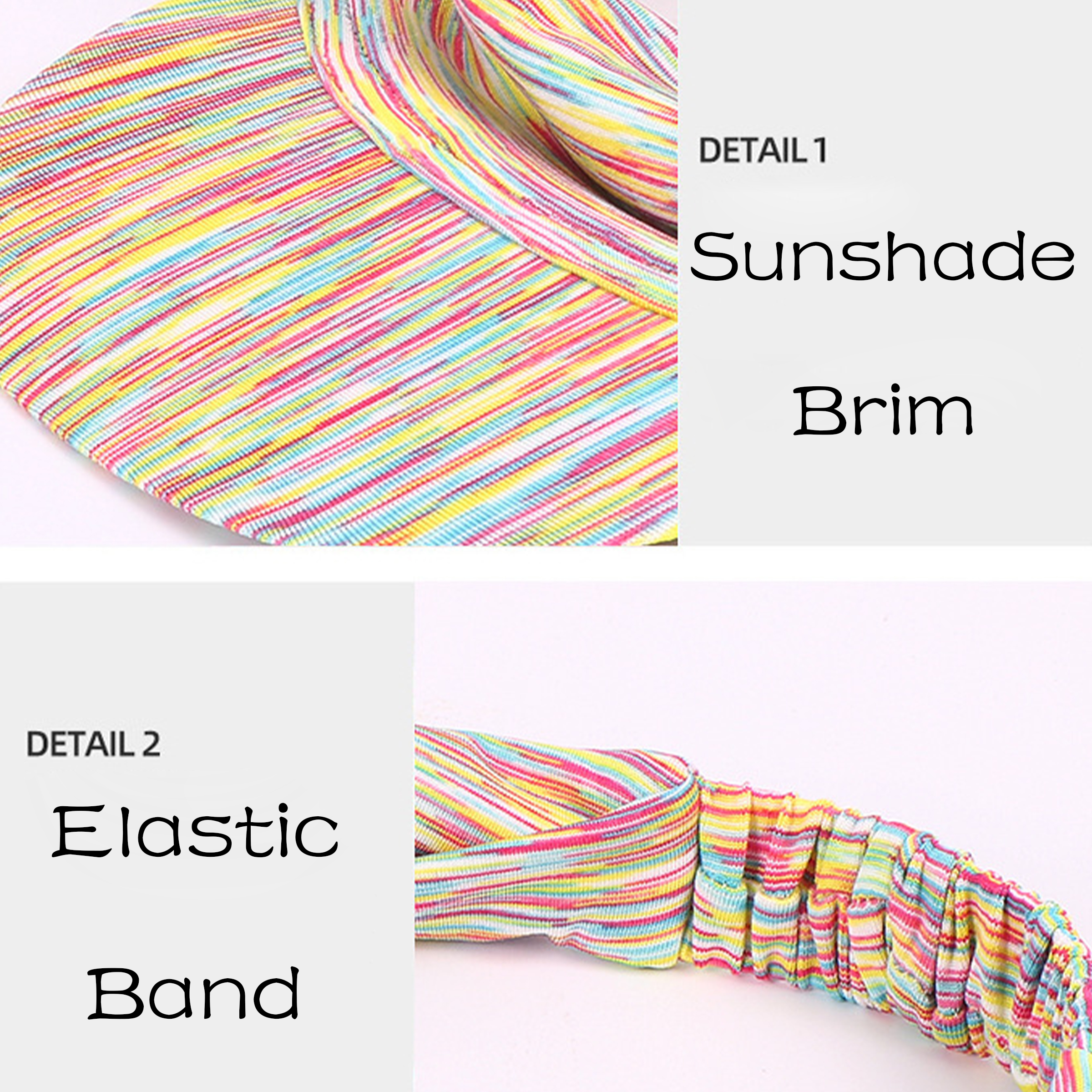 Viscose Filament Outdoor Sunshade And Sun Protection Riding Hat 3