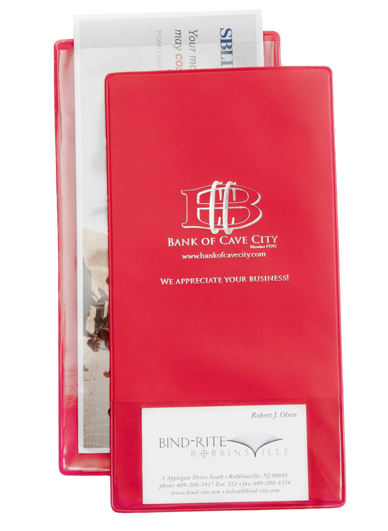 Large Document/Policy/Lottery Ticket Sleeve 1