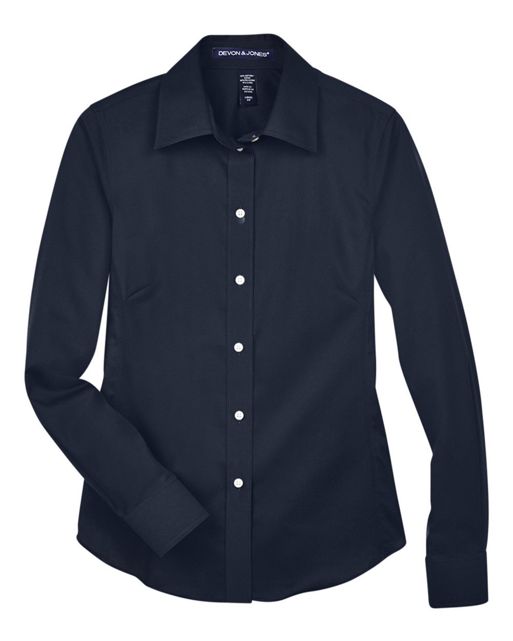 Women's Crown Collection® Solid Stretch Twill Woven Dress Shirt - DG530W 9