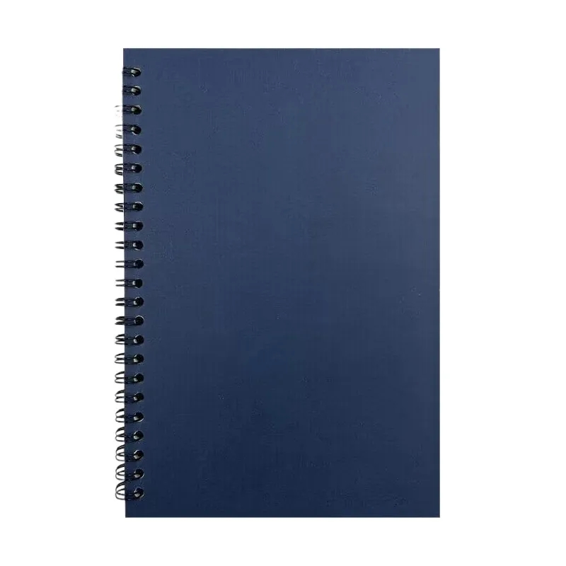 A5 Kraft Cover Spiral Lined Notebook 4