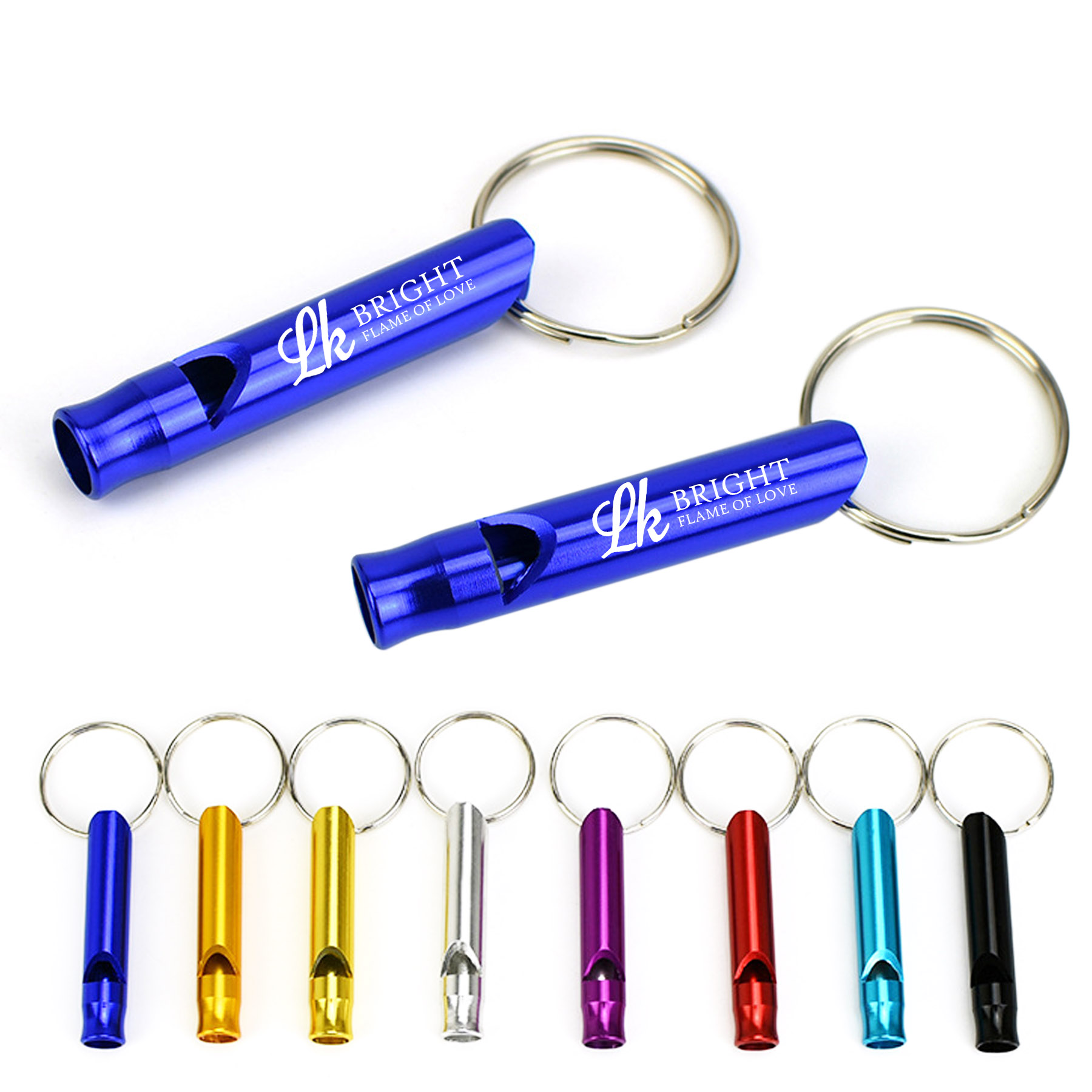 Aluminum Whistles 2