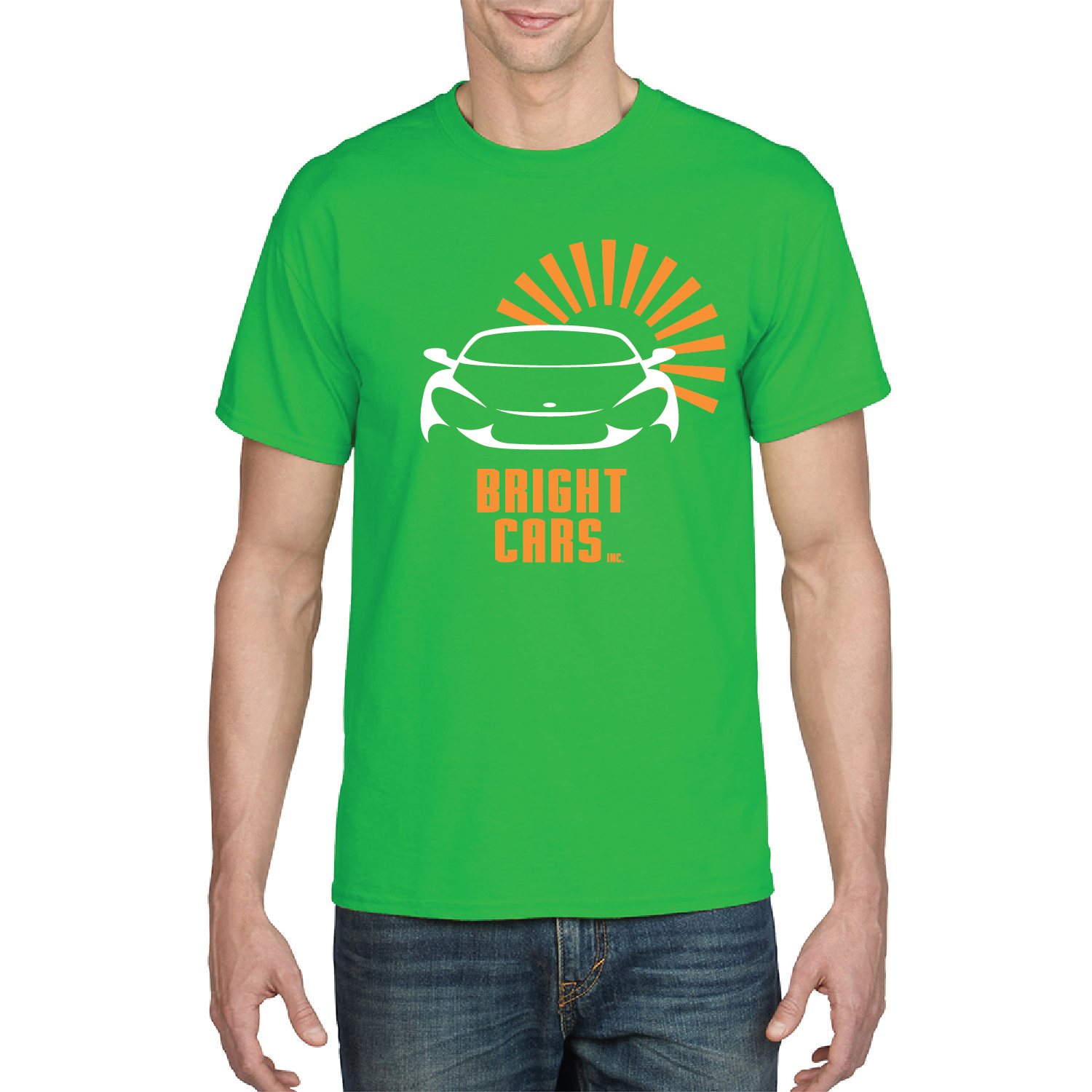 Gildan™ 5.6 oz Poly/Cotton Blend T-Shirt (2 Color Imprint) 8