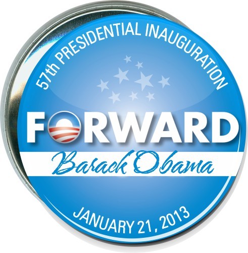 Obama, Forward, 57th Presidential Inauguration Button