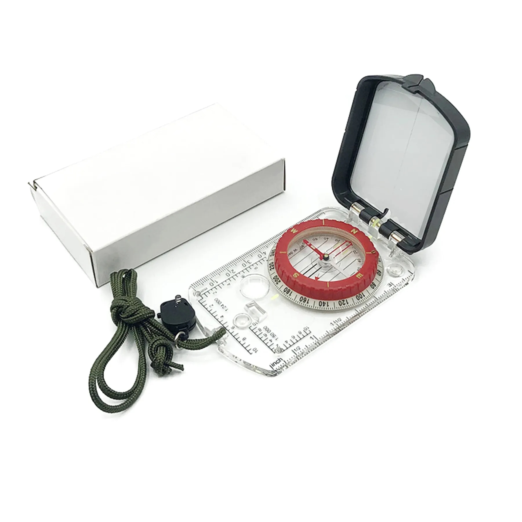 Outdoors Longer Sighting Compass wih Mirror 1