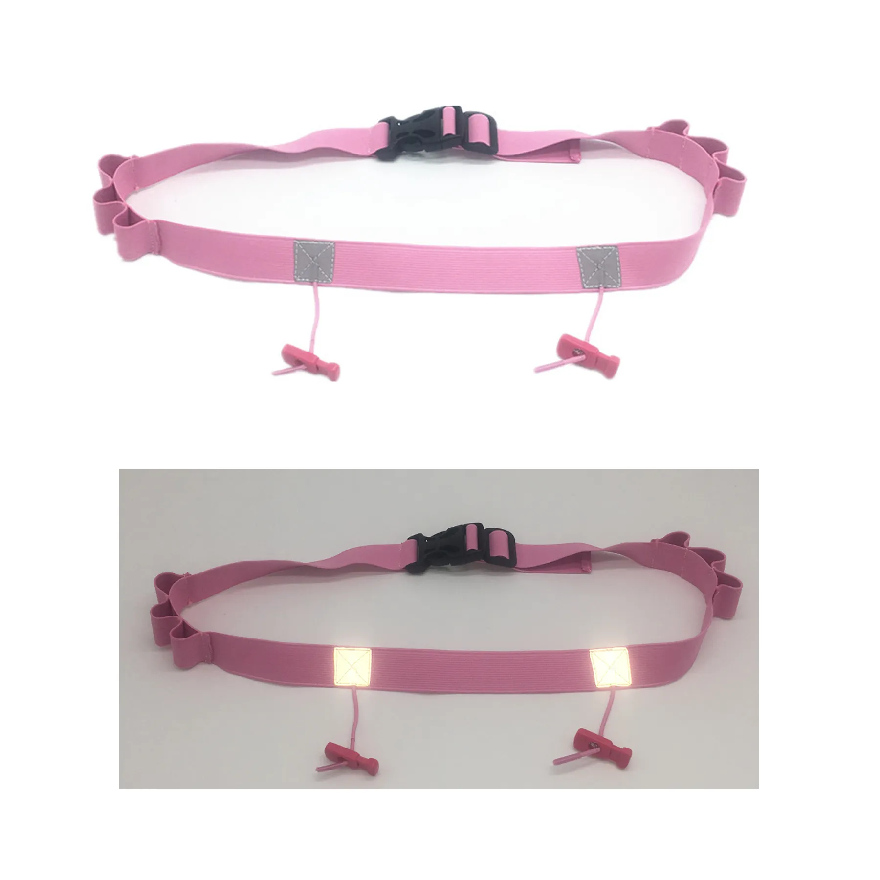 Reflective Multifunction Race Number Belt 4