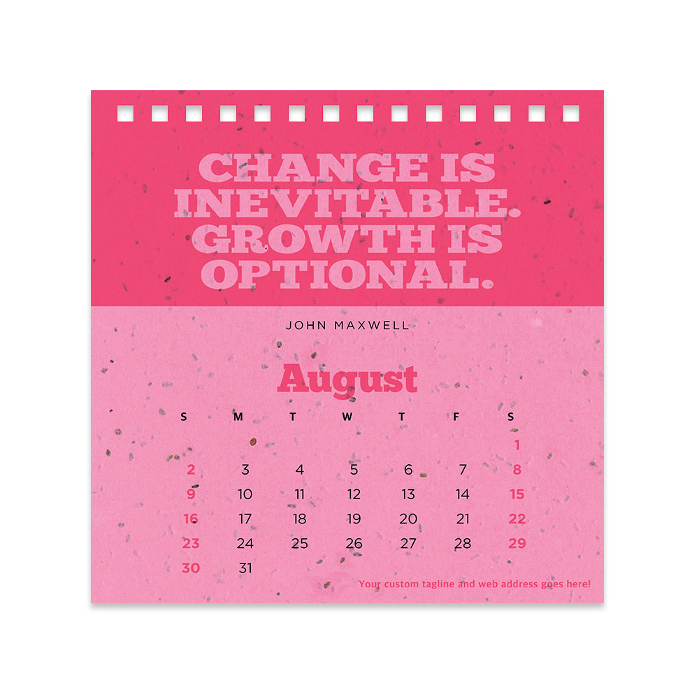 Quotes That Grow Seed Eco Calendars 4