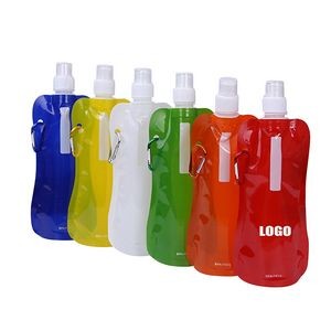 Foldable Water Pack With Carabiner 2