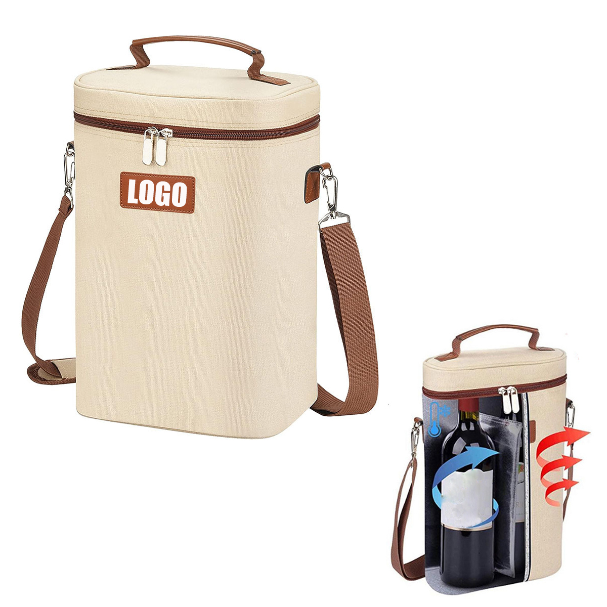 Double Wine Kooler Bag 2