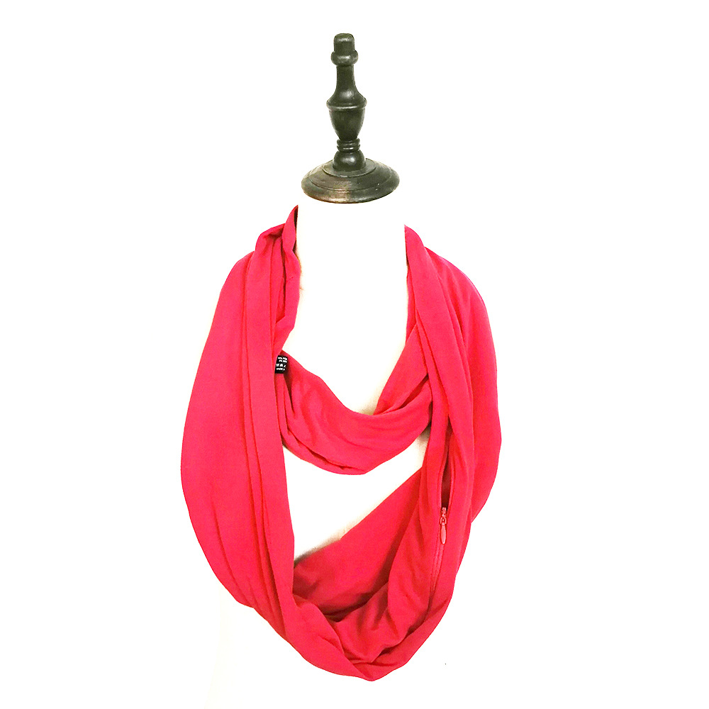 Fleece Scarf With Pocket 5